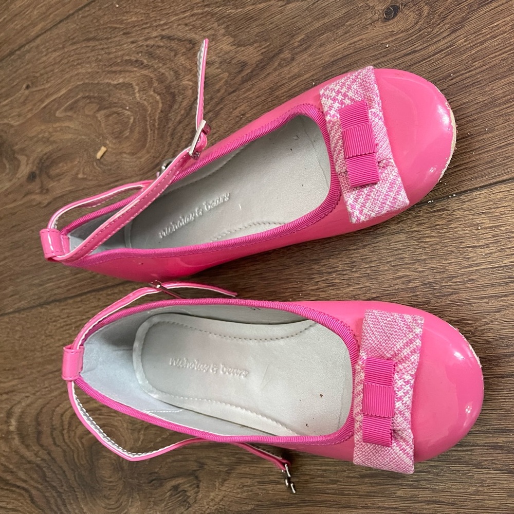 Nicholas & bear girl shoes from Hong Kong; some damage